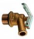 RUBINETTO DI SCARICO DEL FUSTO 3/4" 13090