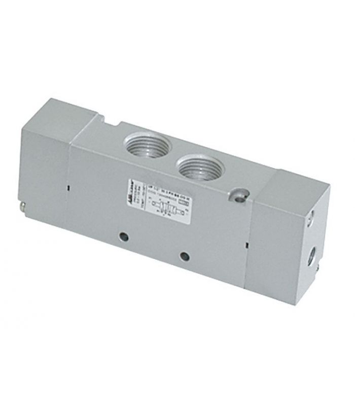 DISTRIBUIDOR 5/2 VÍAS 1/2" PILOTO NEUMÁTICO