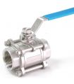3-PIECE STAINLESS STEEL BALL VALVE