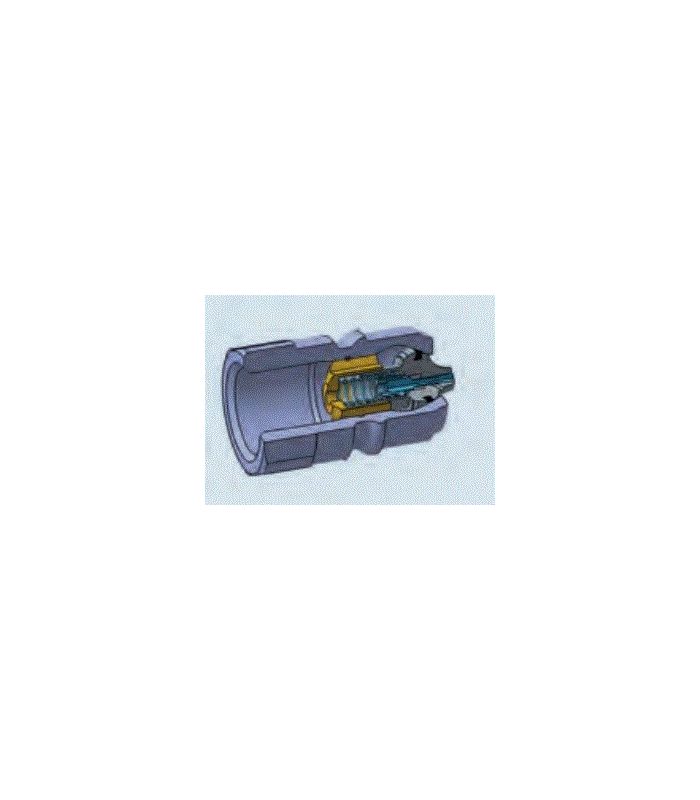 ISO-7241-A Edelstahl-Steckeradapter