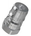 ISO-7241-B Edelstahl-Steckeradapter