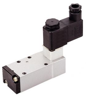 DISTRIBUIDOR ISO-5599-1 MONOESTABLE PILOTO ELÉCTRICO