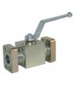 VALVOLA A 2 VIE FLANGIA SAE-6000 PSI