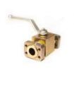 VALVULA 2 VIAS BRIDA SAE-6000 PSI