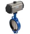 WAFER BUTTERFLY VALVE DOUBLE EFFECT CAST DISC