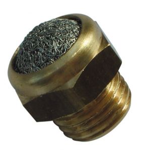 SILENCIADOR CURTO COM ROSCA DE AÇO INOXIDÁVEL