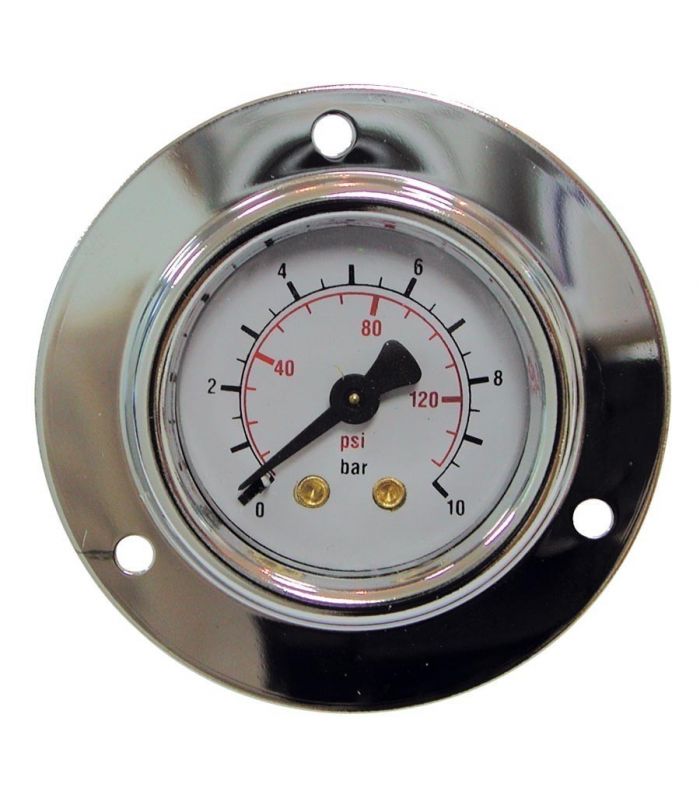 MANÓMETRO Ø40 ROSCA CENTRAL 1/8" CON ARO