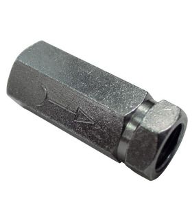 NICKEL-PLATED BRASS NON-RETURN VALVE