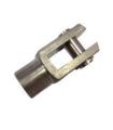 Attacco forchetta in acciaio inox ISO-6432