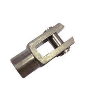 Vorbaugabel aus Edelstahl ISO-15552