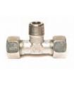 TUBE UNION WITH CENTRAL CONICAL THREAD S DIN 2353 S