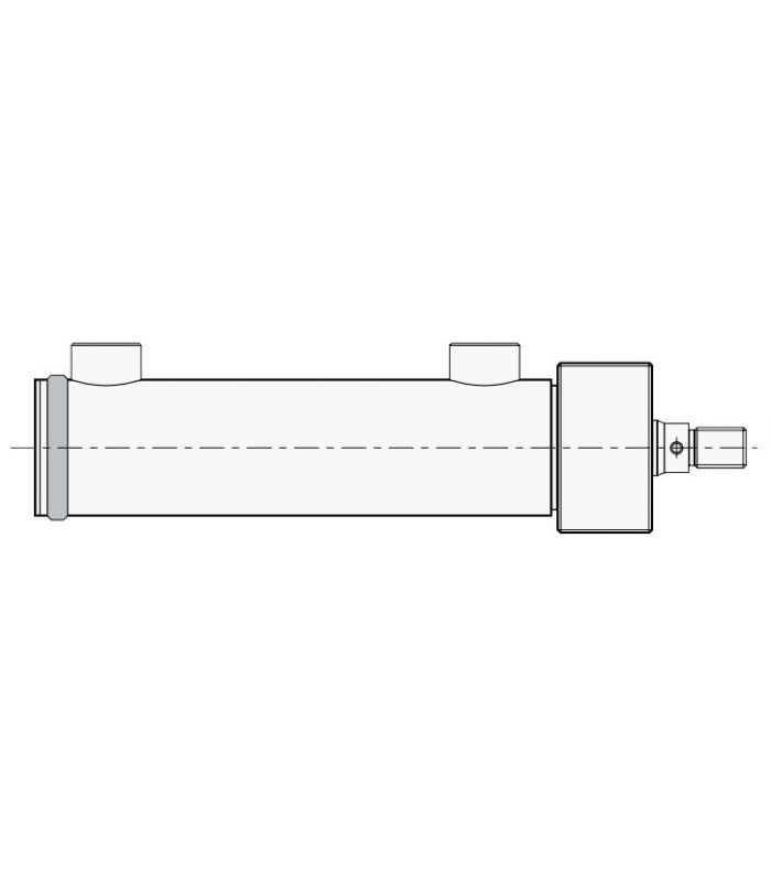 CILINDRO IDRAULICO ISO-3322 BASE XS