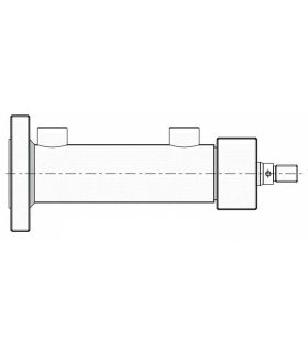 ISO-3322 BRIDE ARRIÈRE DE CYLINDRE HYDRAULIQUE BS