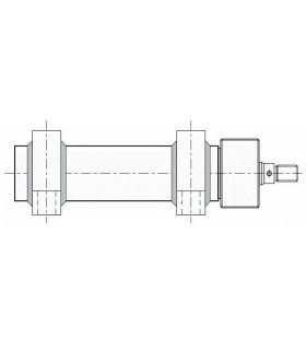 ISO-3322 HYDRAULIKZYLINDER VIERKANT