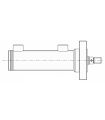 ISO-3322 HYDRAULIKZYLINDER-VORDERFLANSCH AS