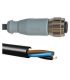 CÂBLE DE CONNEXION DROIT OUVERT M-12