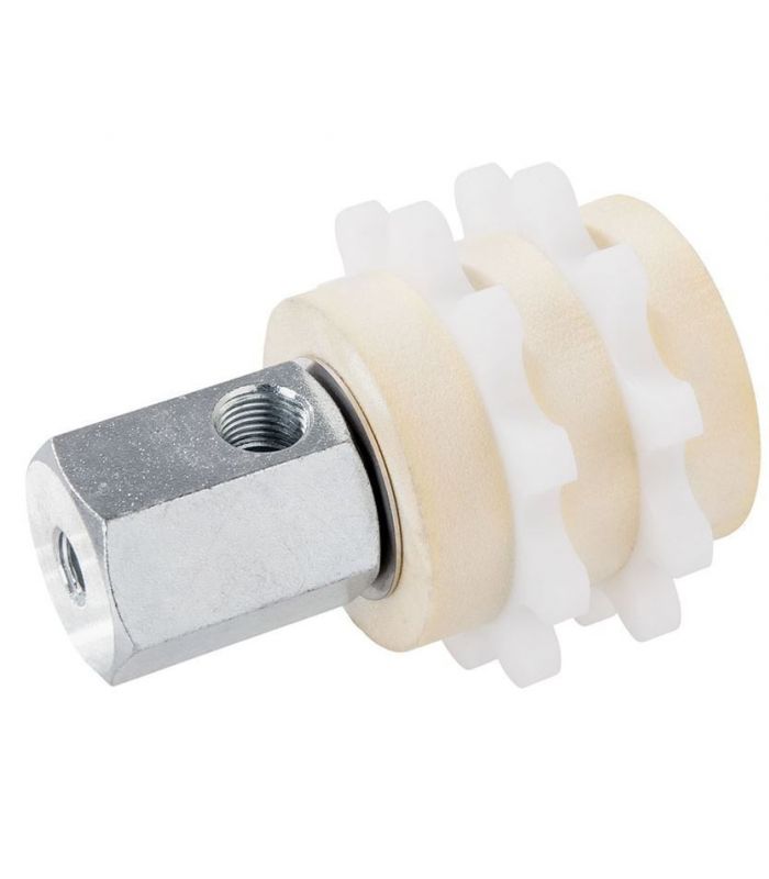 PIÑÓN LUBRICADOR DE CADENAS DOBLE ACODADO