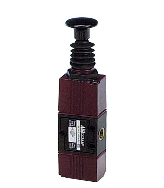 VALVULA 1/8" POMO TIRADOR