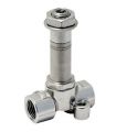 ELECTROVÁLVULA 3/2 N. CERRADA 1/4" INOX MANDO DIRECTO