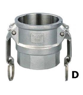 CAMLOCK D ALUMINIO