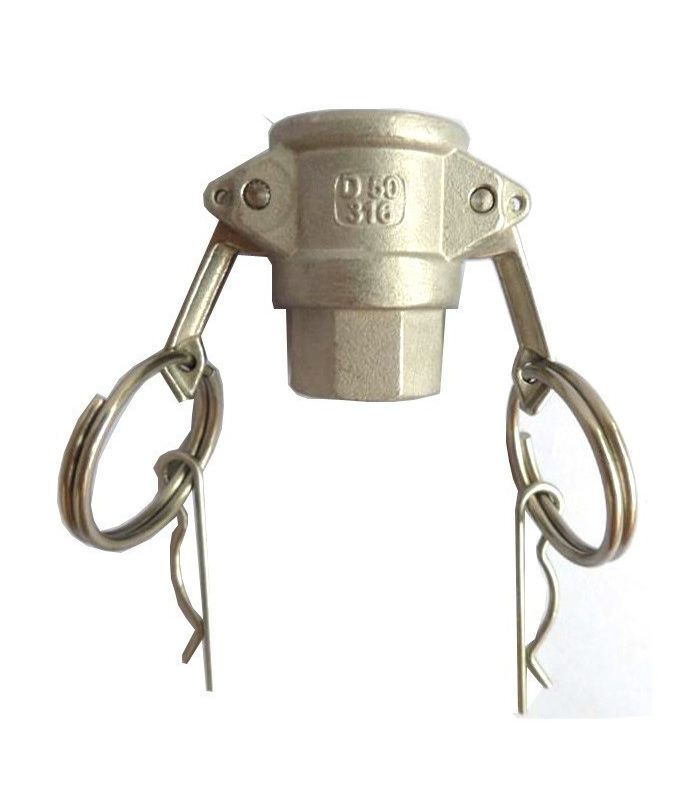 CAMLOCK D ACCIAIO INOX