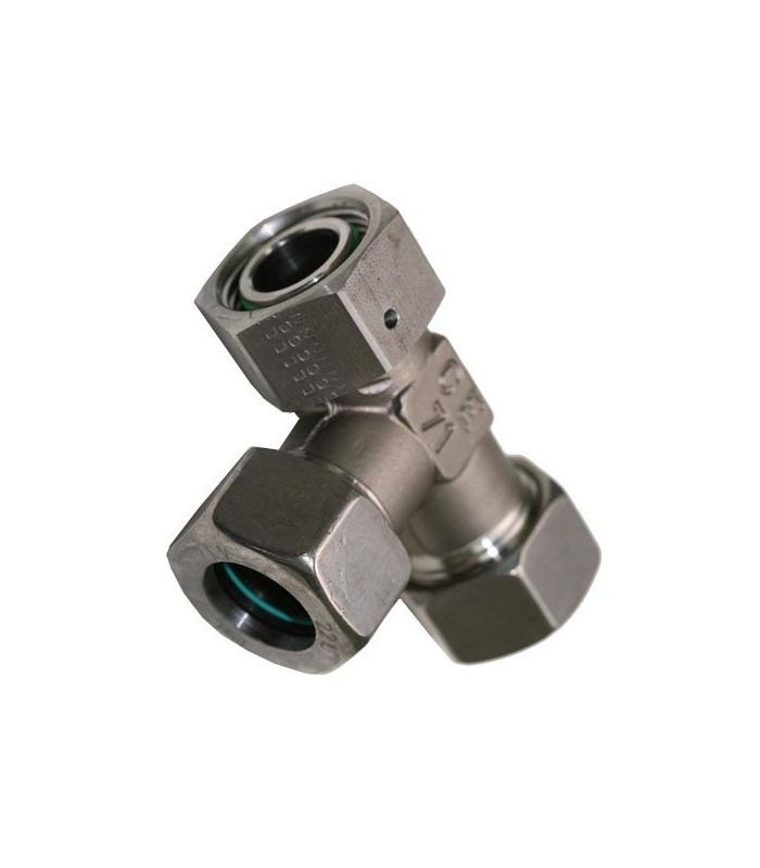 TE ORIENTABLE ROSCA LATERAL L INOX DIN-2353