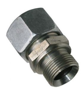 Tubo diritto con filettatura BSP L in acciaio inox DIN-2353