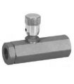 KOMPENSIERTER HYDRAULISCHER DURCHFLUSSREGLER