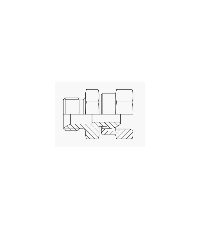 STAINLESS STEEL LOADER NUT MALE ADAPTER