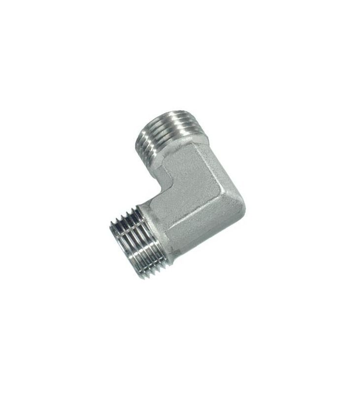 UNION CODO MACHO INOX