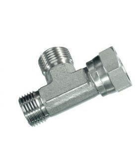 ADAPTER, FESTE MÄNNLICHE SEITE, LOSE MUTTER, EDELSTAHL