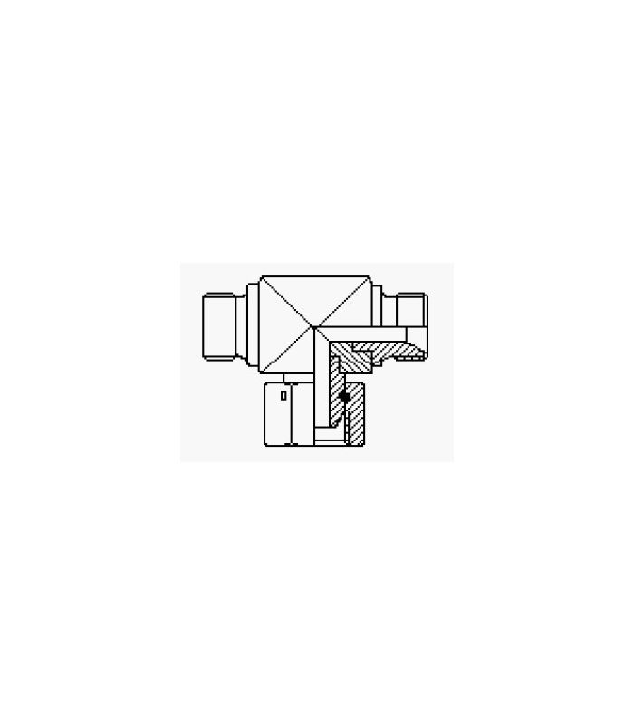 ADAPTADOR TE MACHO FIJO TUERCA LOCA CENTRAL INOX
