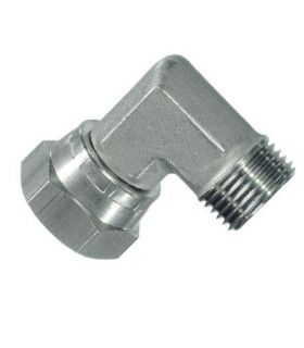 ADAPTADOR CODO MACHO TUERCA LOCA INOX
