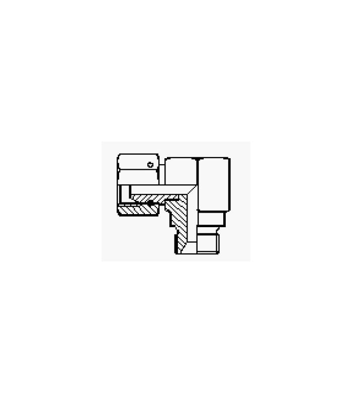 ADAPTATEUR POUR ECROU COUDE MALE EN ACIER INOXYDABLE