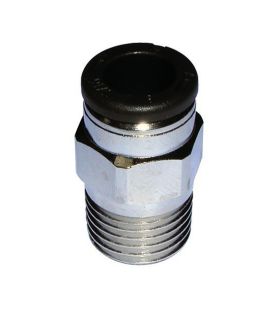 INSTANT FITTING STRAIGHT TUBE UNION CONICAL THREAD