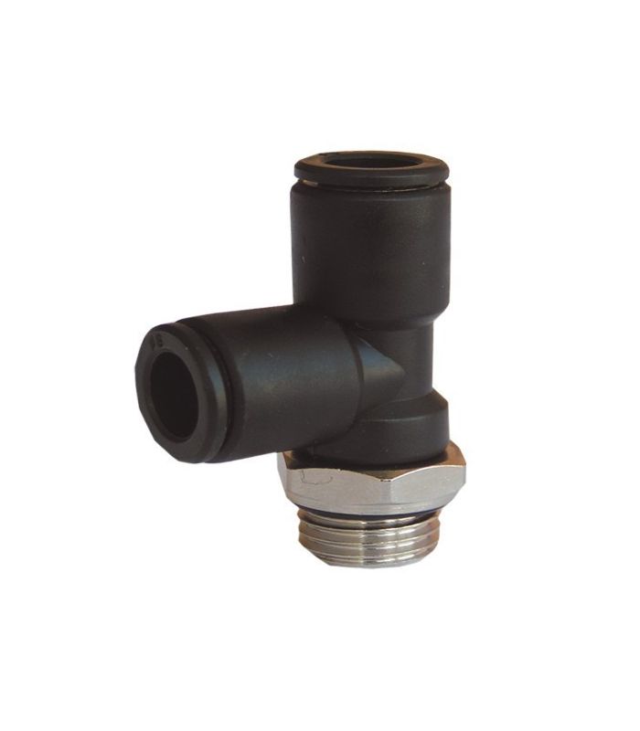 INSTANT T-FITTING WITH SIDE THREAD
