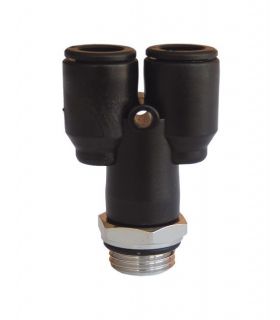 INSTANT FITTING AND MALE THREADED TUBE