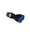 INSTANT FITTING AND MALE THREADED TUBE