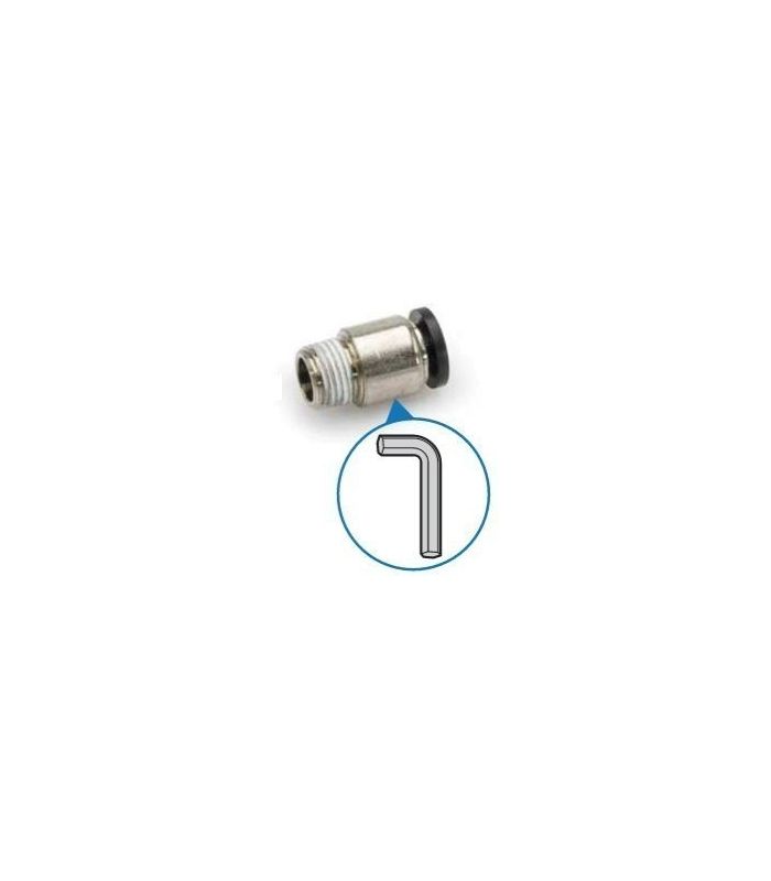 INSTANT FITTING STRAIGHT UNION PIPE HEXAGON THREAD INT.