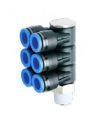 INSTANT FITTING MALE ELBOW OUTLET 6 TUBE