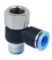 RACOR INSTÁNTANEO CODO ORIENTABLE CON PROLONGACIÓN