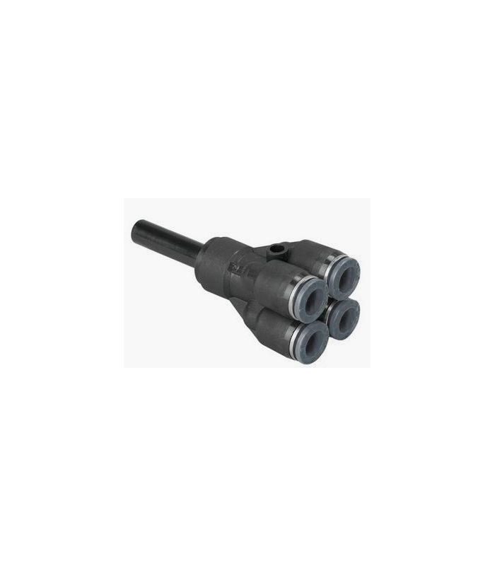 INSTANT REDUCING PIPE FITTING FOR 4 OUTLETS