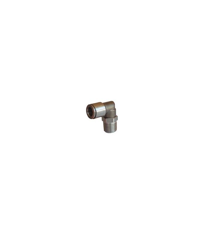 STAINLESS STEEL SWIVEL CONICAL THREAD TUBE ELBOW UNION