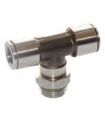 STAINLESS STEEL CENTRAL MALE CYLINDRICAL THREAD TUBE