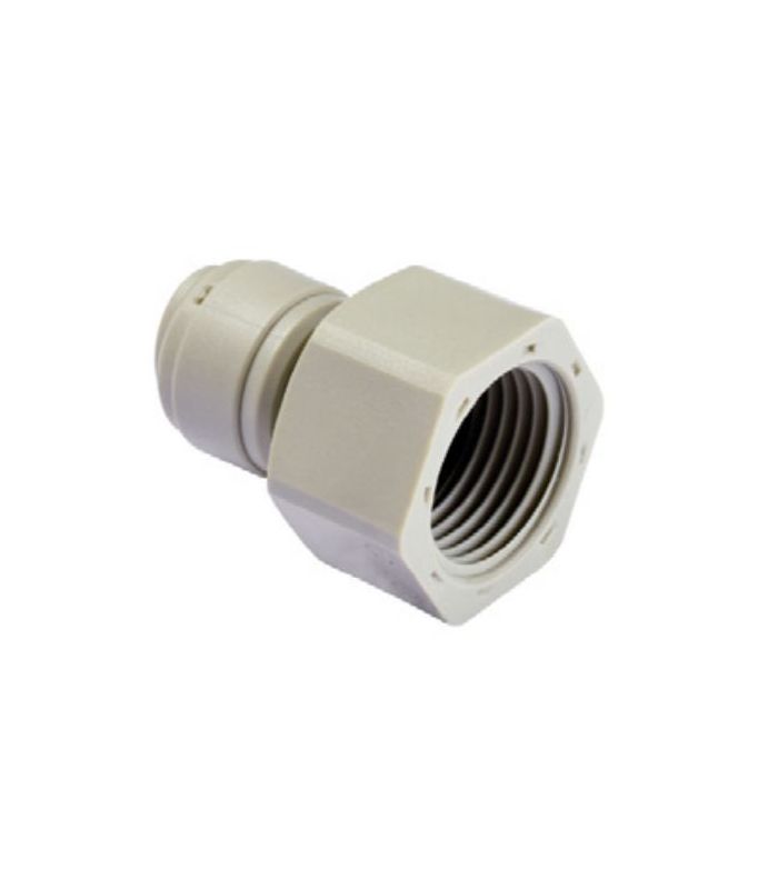 STRAIGHT CONNECTION PIPE FEMALE METRIC THREAD
