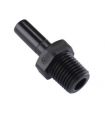 METRISCHER ROHRAHN-ADAPTER MIT MÄNNLICHEM GEWINDE