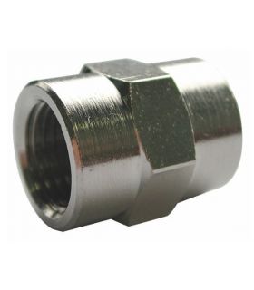NICKEL-PLATED BRASS FEMALE JOINT