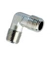NICKEL PLATED BRASS MALE ELBOW