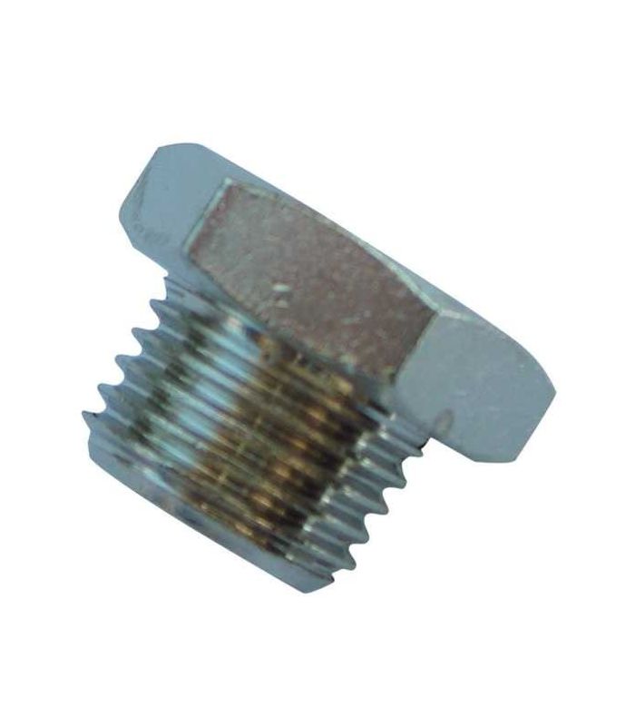 TAPON MACHO HEXAGONAL LATON NIQUELADO