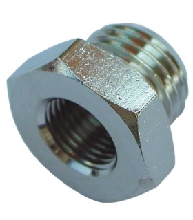 Brass Cylindrical Male to Female Reducer